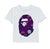Purple Camo Ape Tee