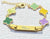 Floral Name Bracelet