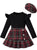 Holiday Plaid Skirt Set