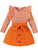 Pumpkin Spice Skirt Set