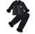 Lux Monogrammed Silk Pajamas